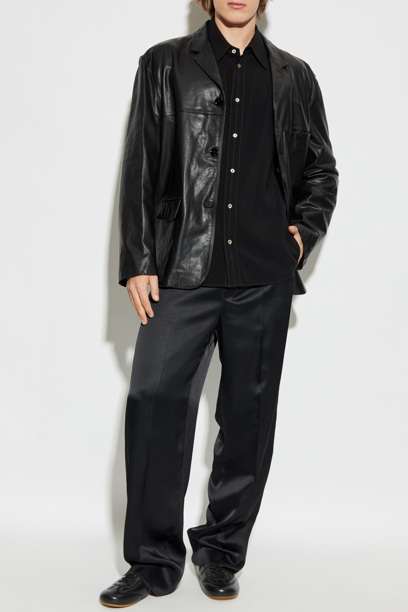 Lemaire Leather jacket | Men's | Vitkac